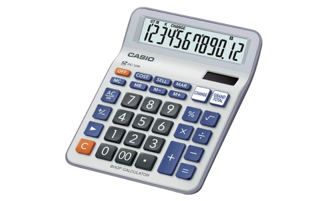 Casio Calculator DC-12M